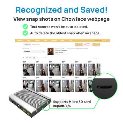 ChowFACE｜Facial Recognition Access Control