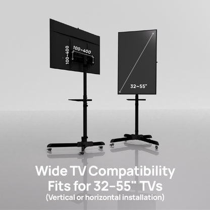 ChowLIFT 1｜Compact Mobile TV Stand
