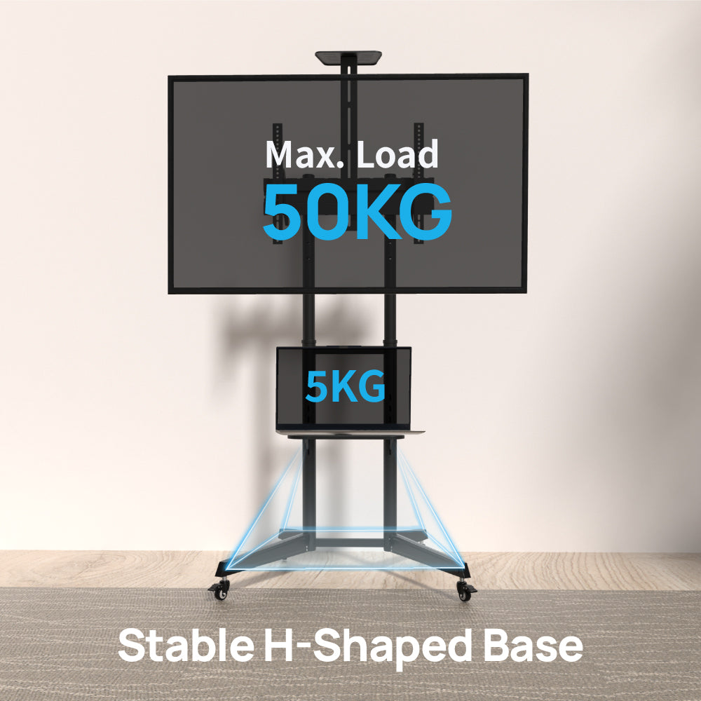 ChowLIFT 2｜Compact Mobile TV Stand