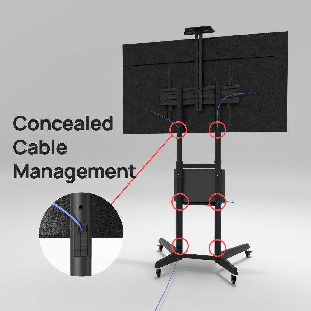 ChowLIFT 2｜Compact Mobile TV Stand