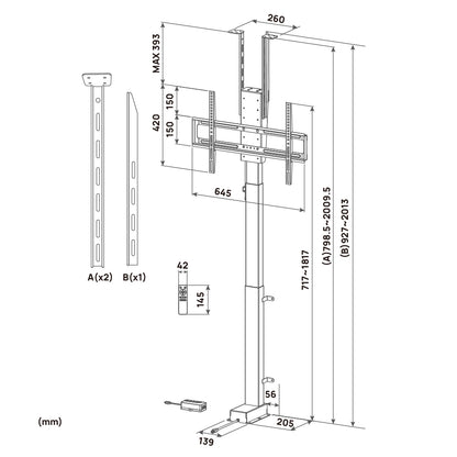 ChowLIFT 5｜Motorized TV Stand