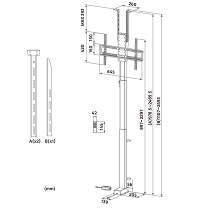 ChowLIFT 6｜Motorized TV Stand
