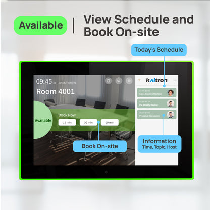 ChowPAD｜Meeting Room Management Panel
