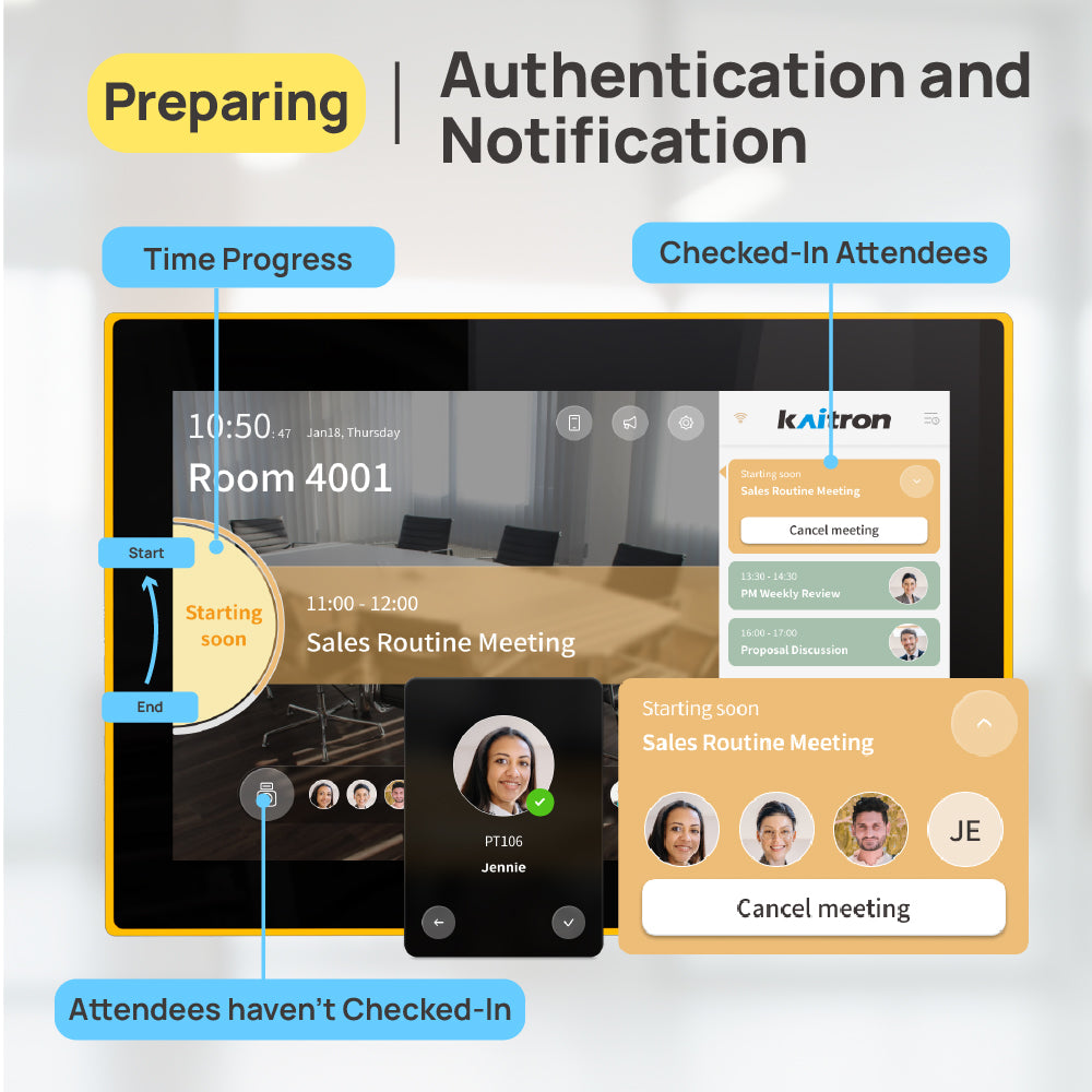 ChowPAD｜Meeting Room Management Panel